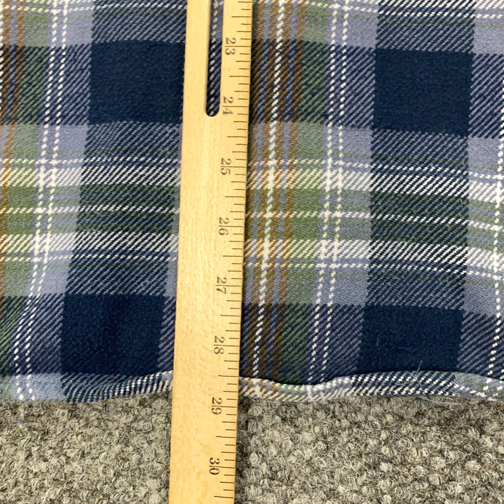 Vintage VTG Alaska Wilderness Gear Flannel Shirt Mens Large Blue Plaid Button Up Size US L / EU 52-54 / 3 - 6 Thumbnail