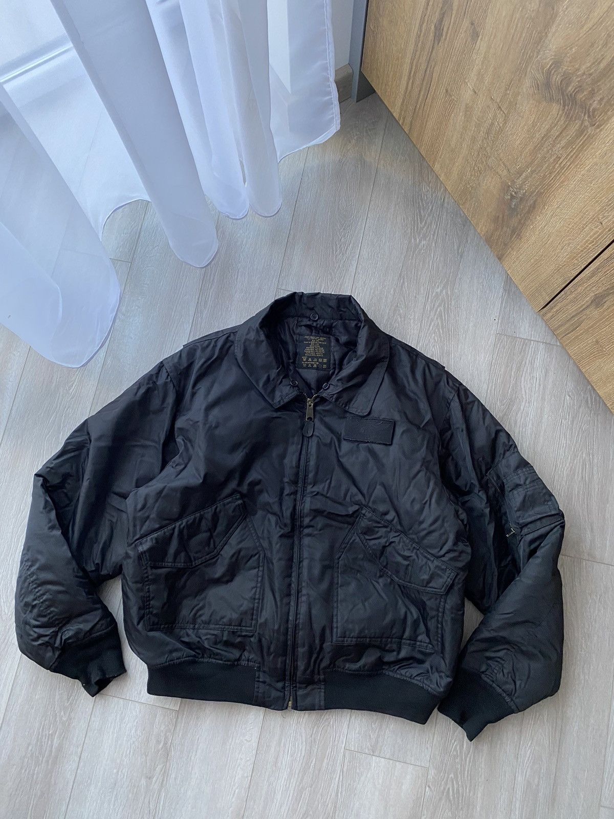 Vintage Vintage Bomber Jacket CWU45-P (Ideal Zipper) Size Medium Size US XXL / EU 58 / 5 - 1 Thumbnail