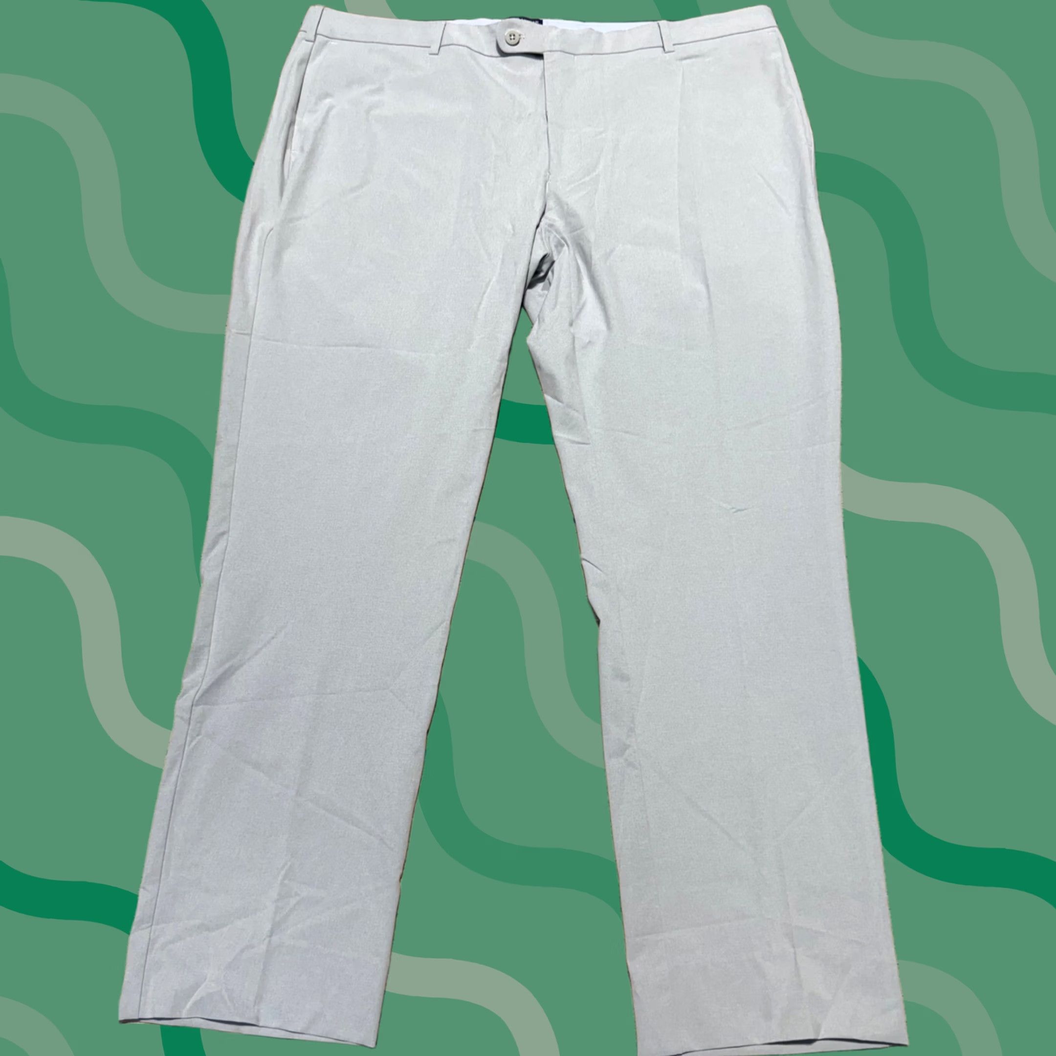 Peter Millar Peter Millar Crown Crafted Trousers Mens 42/30 Gray Performance Golf Pants Size US 42 / EU 58 - 1 Thumbnail