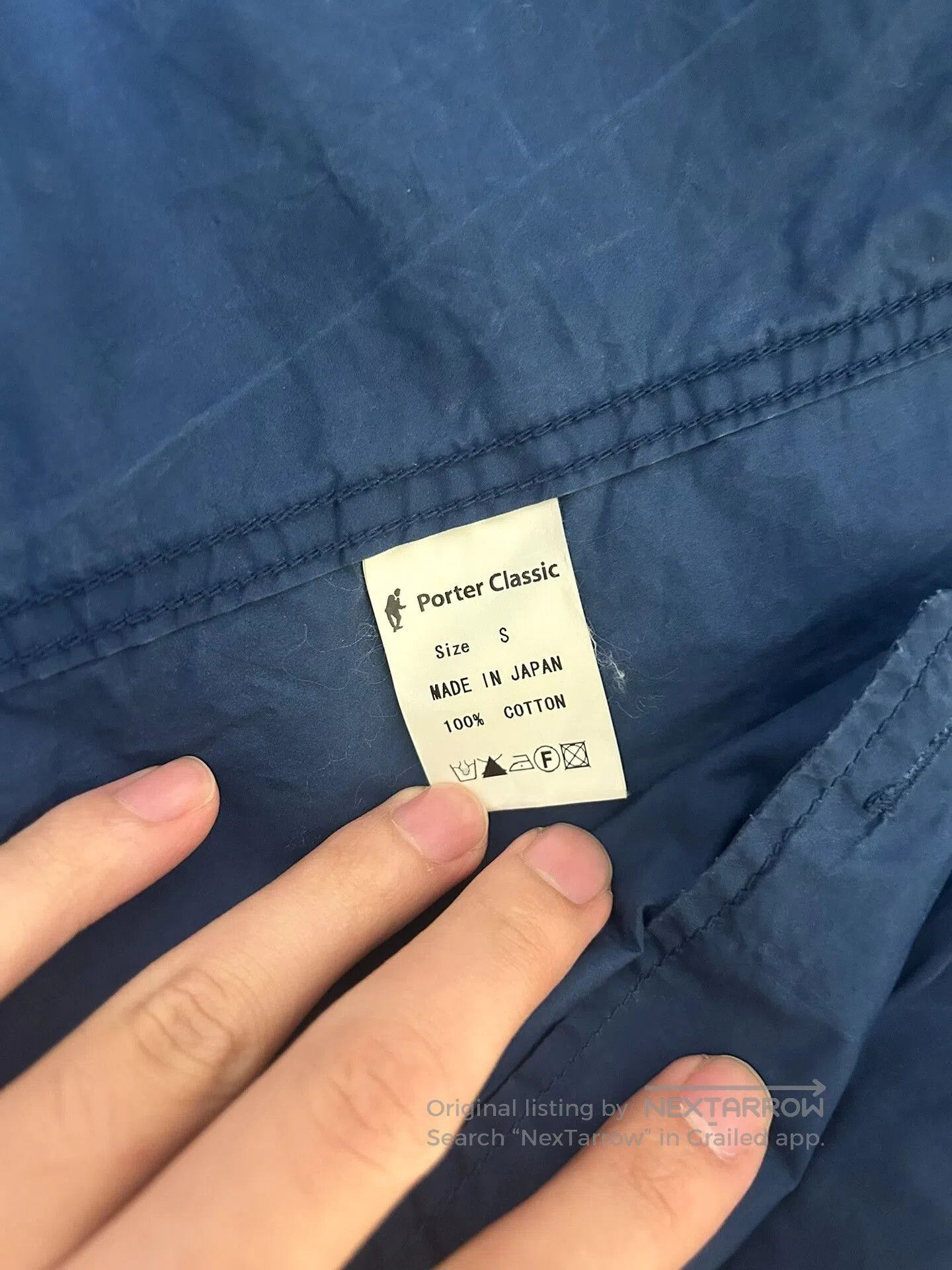 Porter Classic Porter Classic Indigo Dyed Blazer. Size US S / EU 44-46 / 1 - 3 Thumbnail