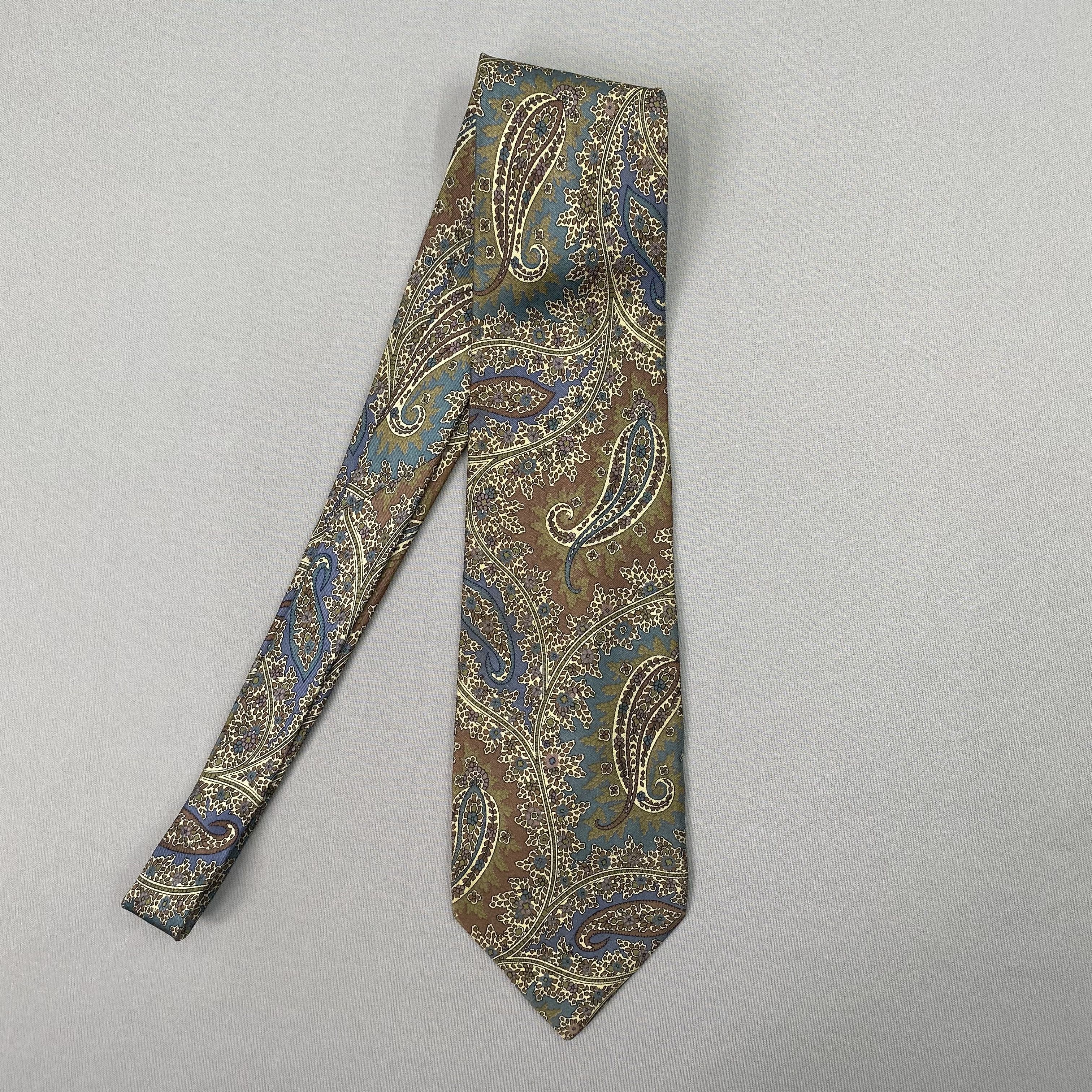 Lancel Vintage Lancel SILK Necktie Cravate Pure Silk Neck Tie Size ONE SIZE - 4 Thumbnail