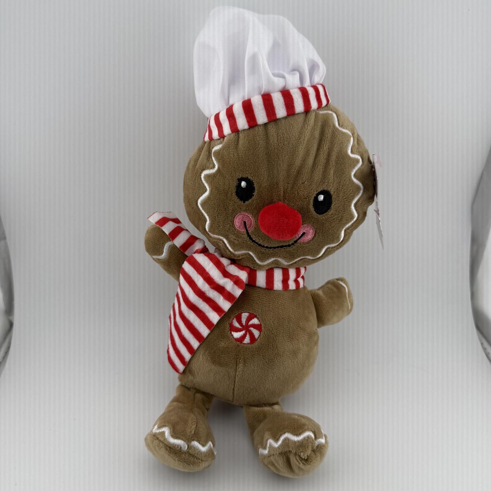 Other Holiday Time Plush 12in Gingerbread Man, New with tags Size ONE SIZE - 1 Thumbnail