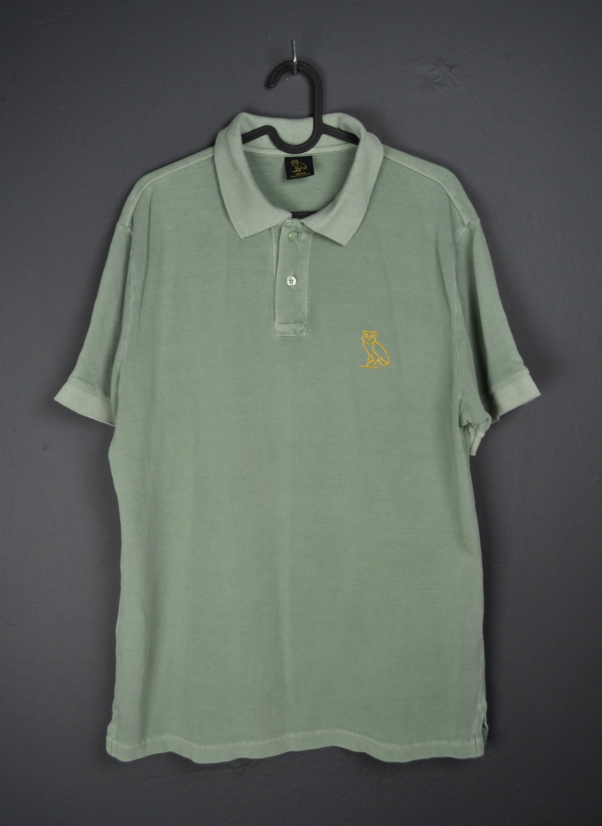 October's Very Own Octobers Very Own OVO Classic Polo M Green Faded Colorway Size US M / EU 48-50 / 2 - 1 Thumbnail
