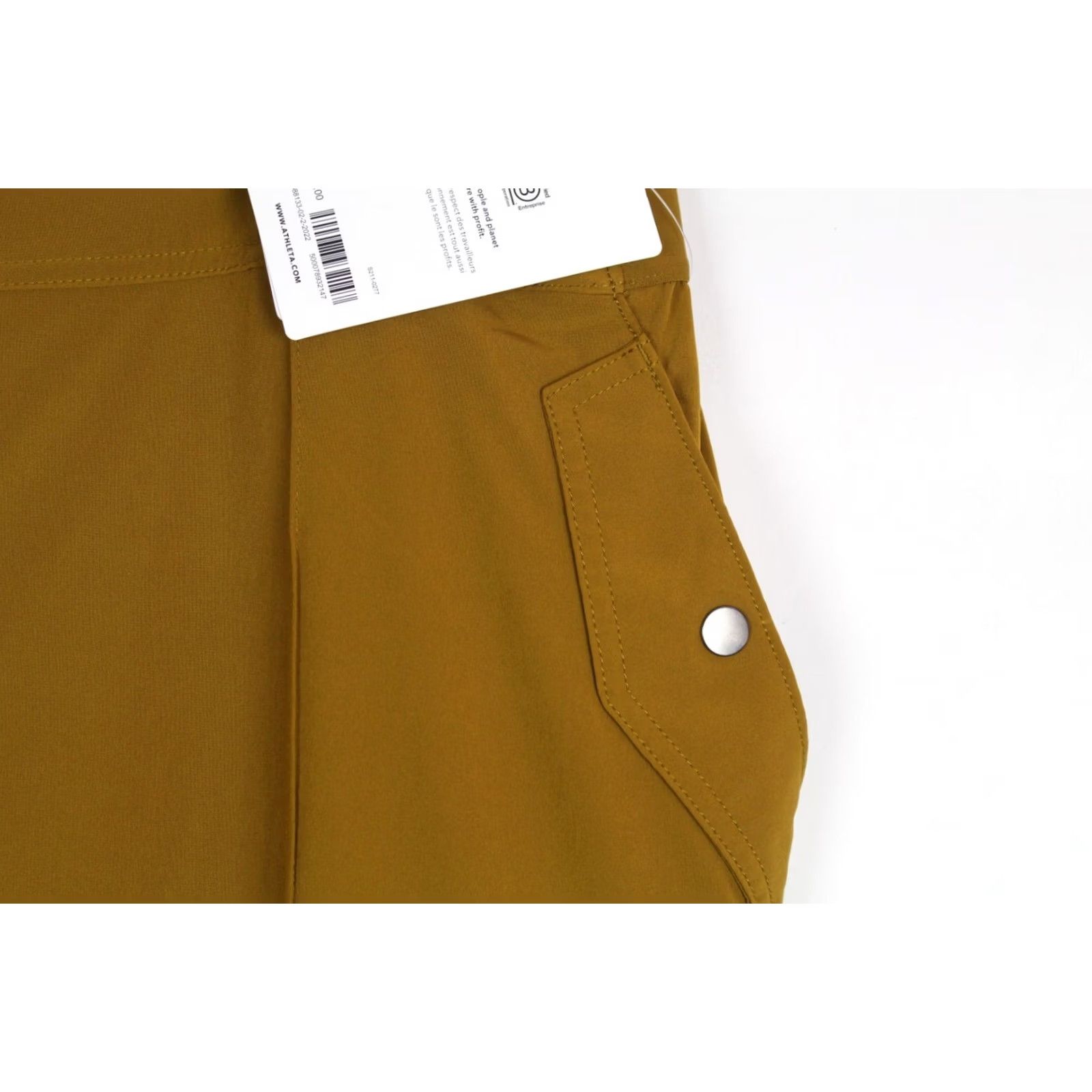 Athleta Athleta Women's Vienna Cargo Pants Track Pants 22 Regular Brass 988133 Size 40" / US 18 - 4 Thumbnail