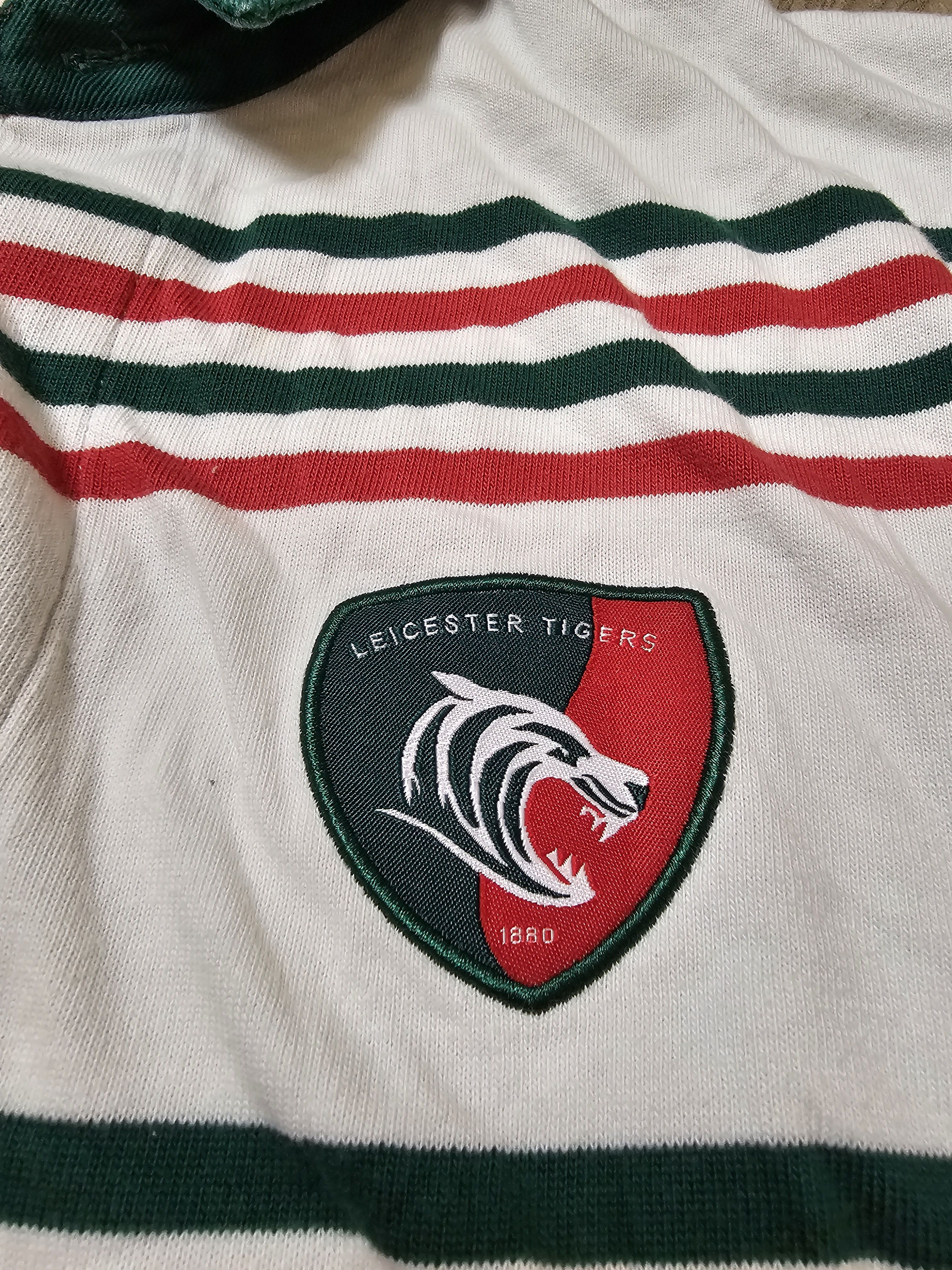 Cotton Traders LEICESTER TIGERS 2006 RUGBY JERSEY VINTAGE ENGLAND RUGBY Size US L / EU 52-54 / 3 - 4 Thumbnail