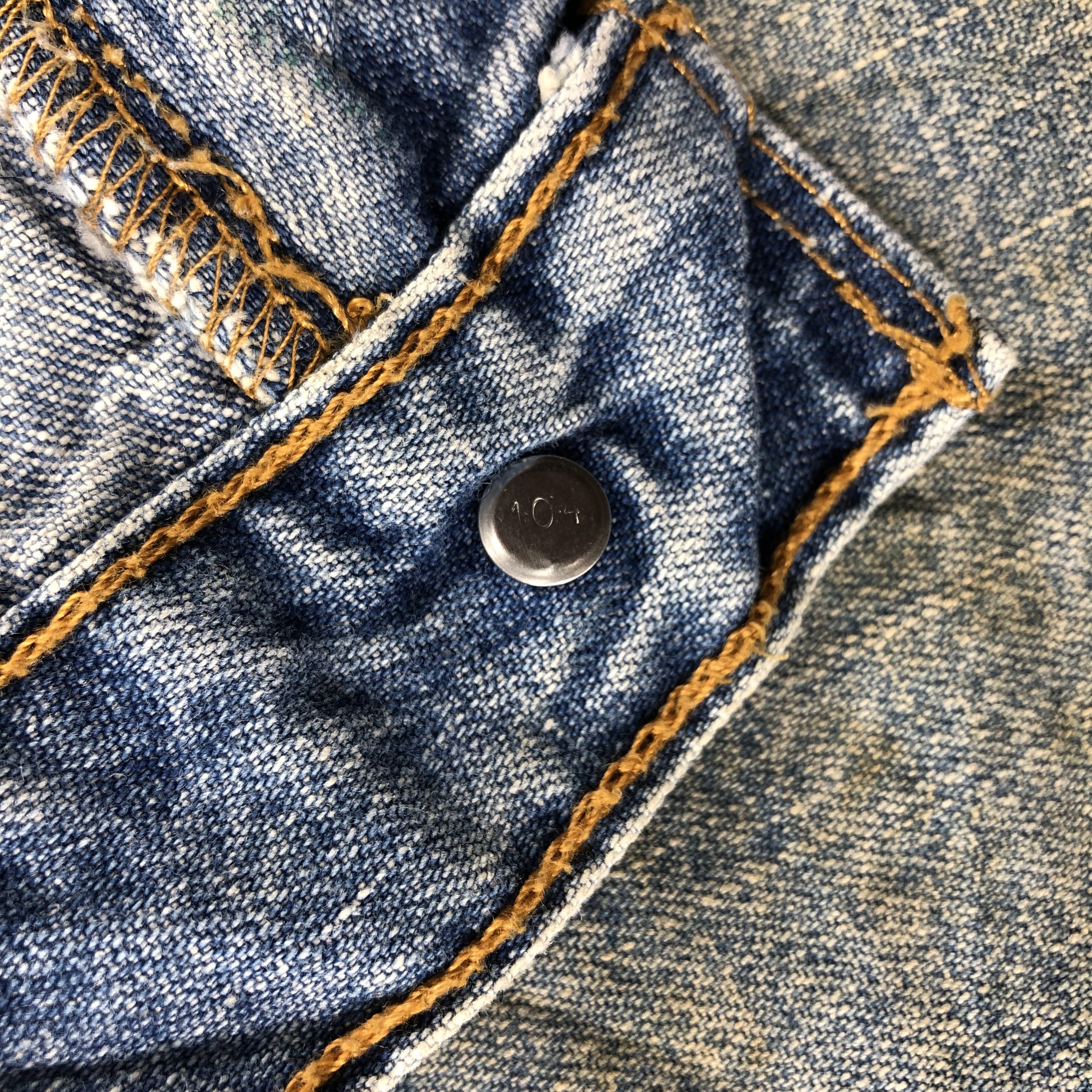 Levi's Vintage Blue Wash Levis 505 Jeans-J2641 Size US 31 - 9 Thumbnail