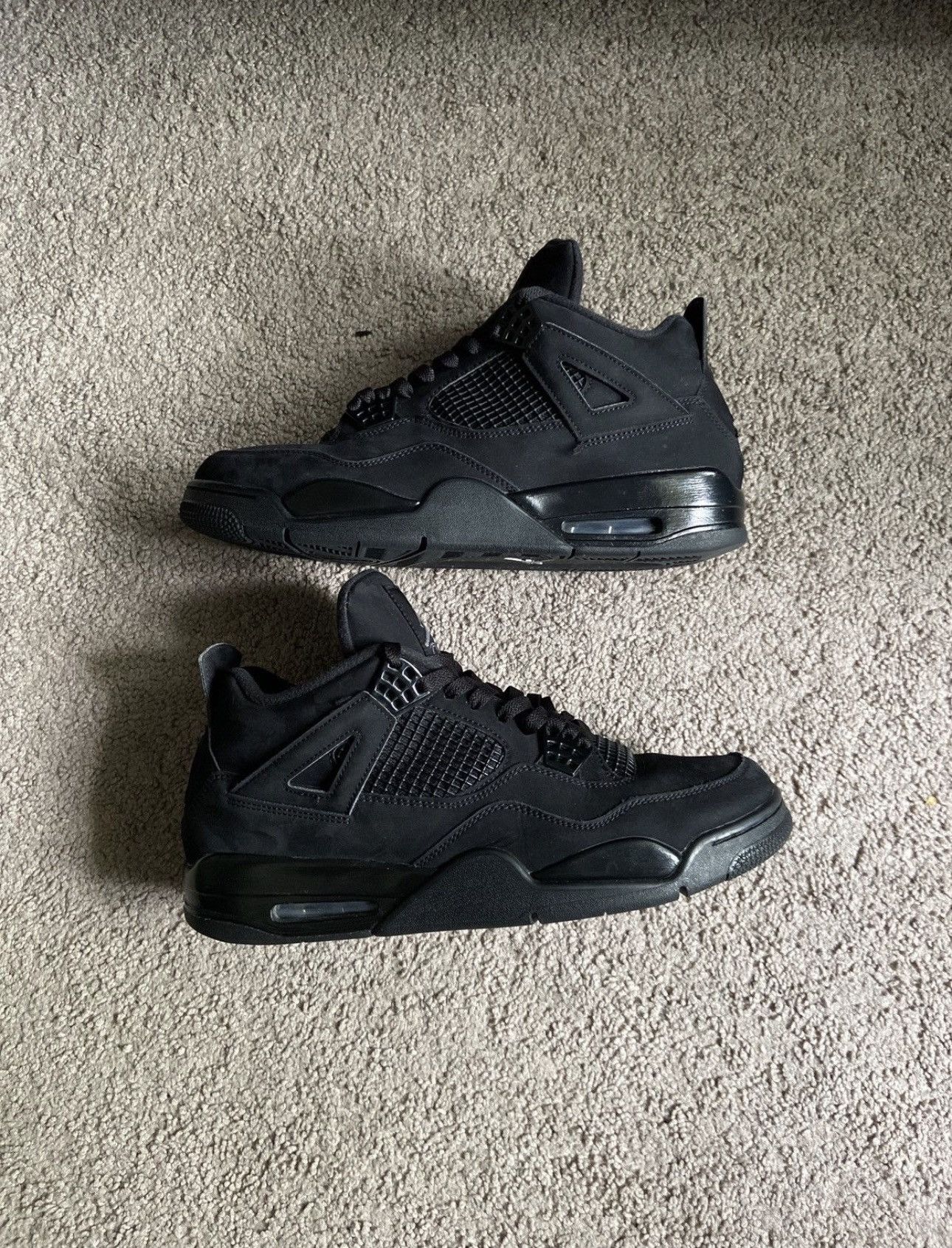 Jordan Brand Air Jordan 4 Retro Black Cat 2020 Size US 12 / EU 45 - 10 Thumbnail