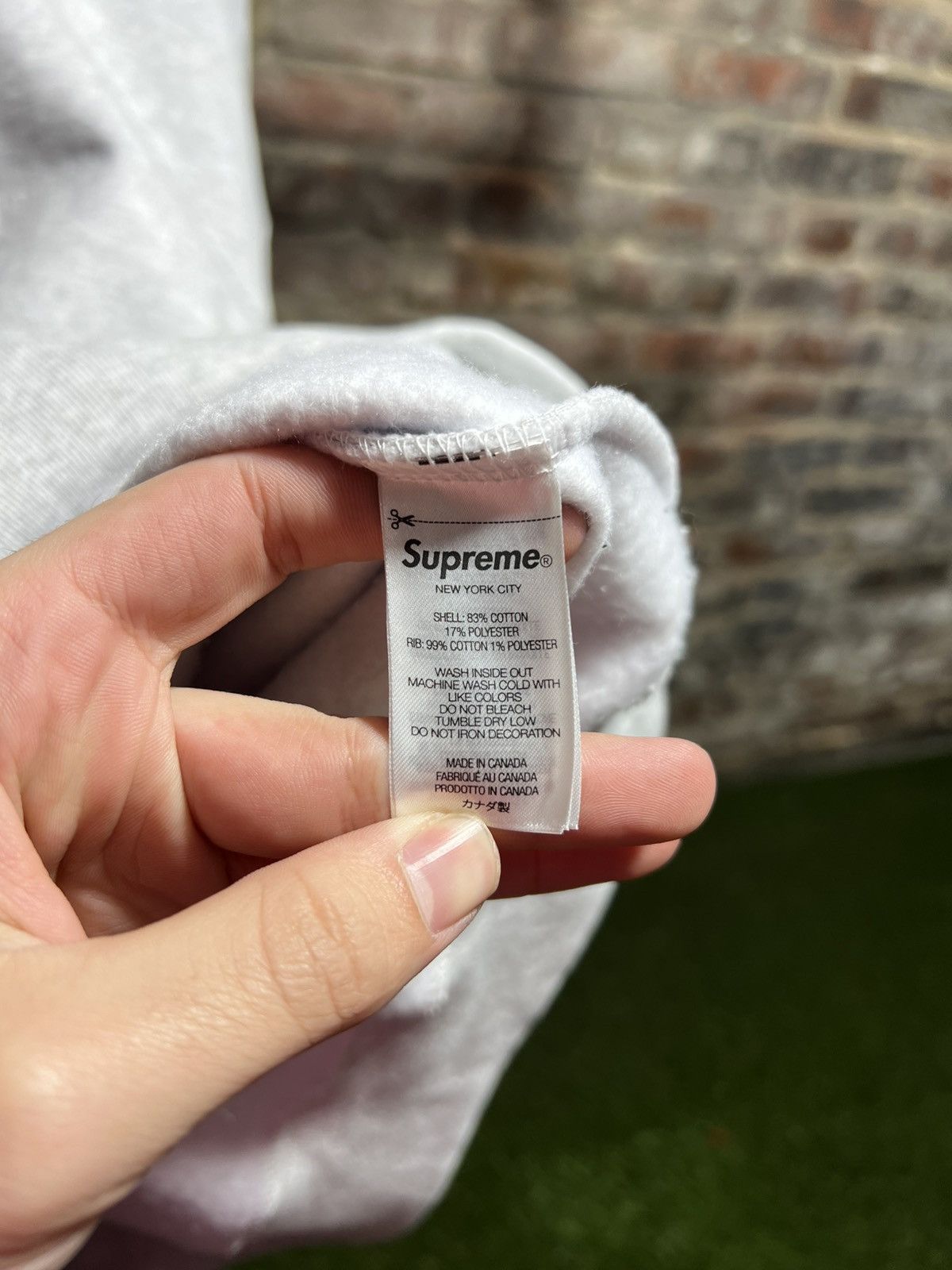 Antihero × Supreme Supreme Antihero Hoodie Grey Sz. XL Size US XL / EU 56 / 4 - 5 Thumbnail