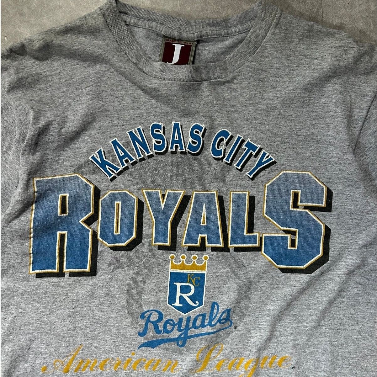 Other 90s vintage Kansas City Royals Jostens Gray T Shirt -M Size US M / EU 48-50 / 2 - 2 Thumbnail