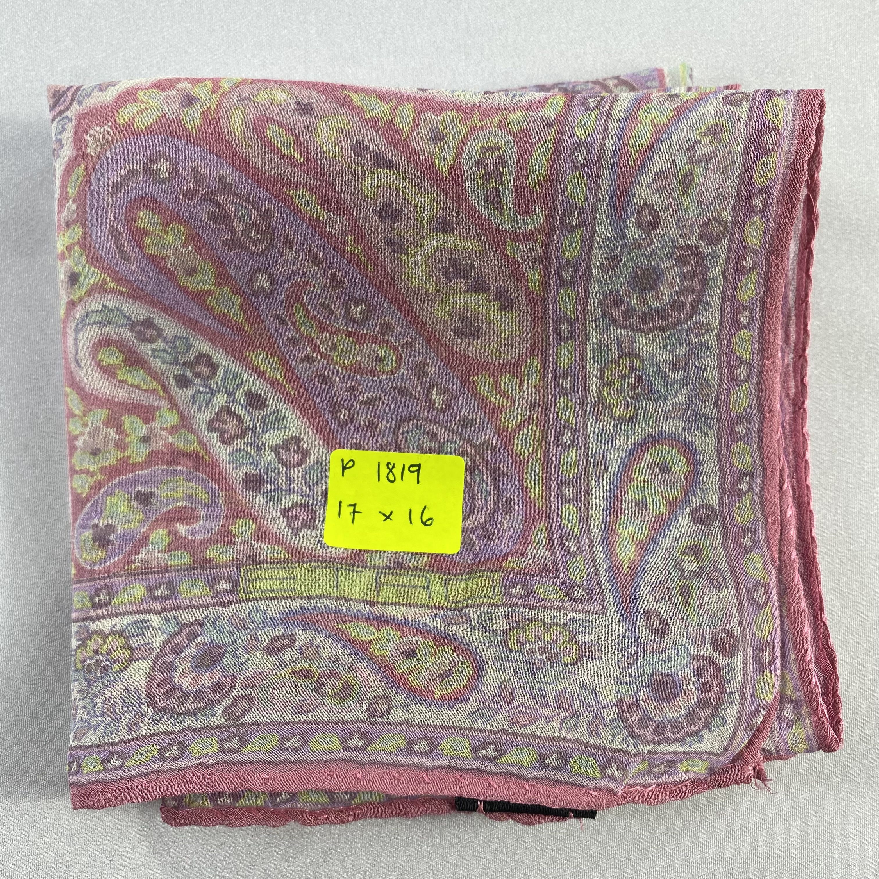 Etro × Vintage Etro Handkerchief / Neckerchief / Bandana-P1819 Size ONE SIZE - 7 Thumbnail