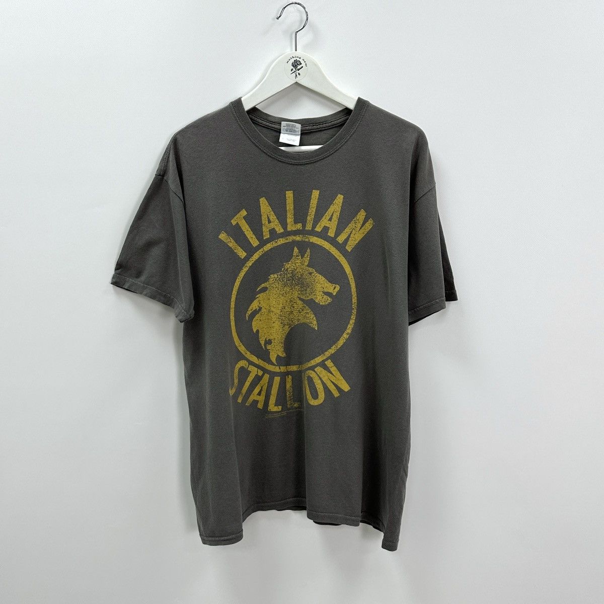 Vintage Vintage 00s Italian Stalion Rocky Sylvester Stallone y2k tee Size US L / EU 52-54 / 3 - 1 Thumbnail