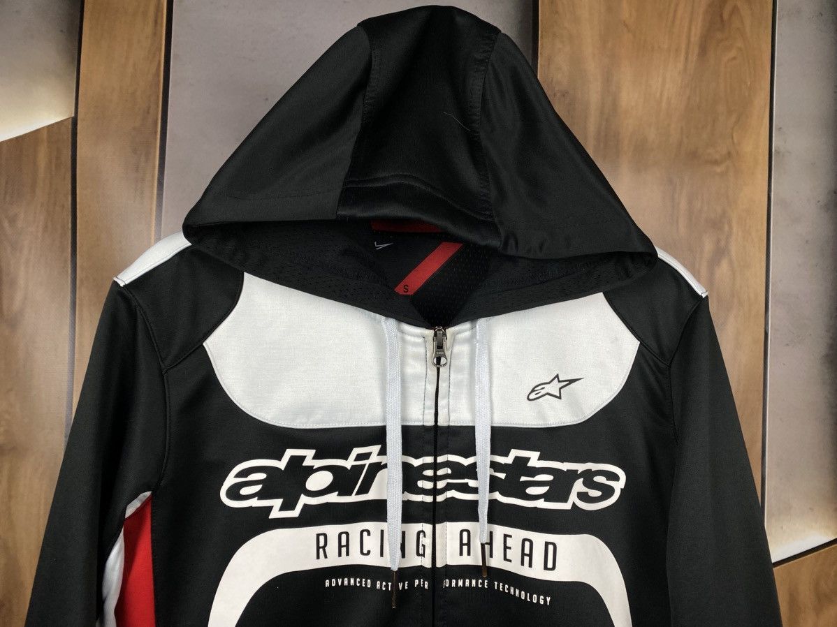 Alpinestars ⛰️Vintage Hoodie Zip-Up Alpinestars Racing Ahead Tee⛰️ Size US S / EU 44-46 / 1 - 6 Thumbnail