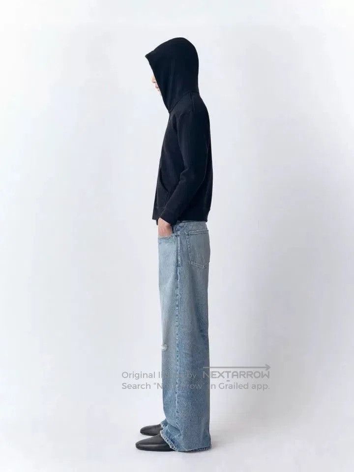Vuja De distressed selvedge blue jeans for casual wear. Size US 34 / EU 50 - 5 Thumbnail