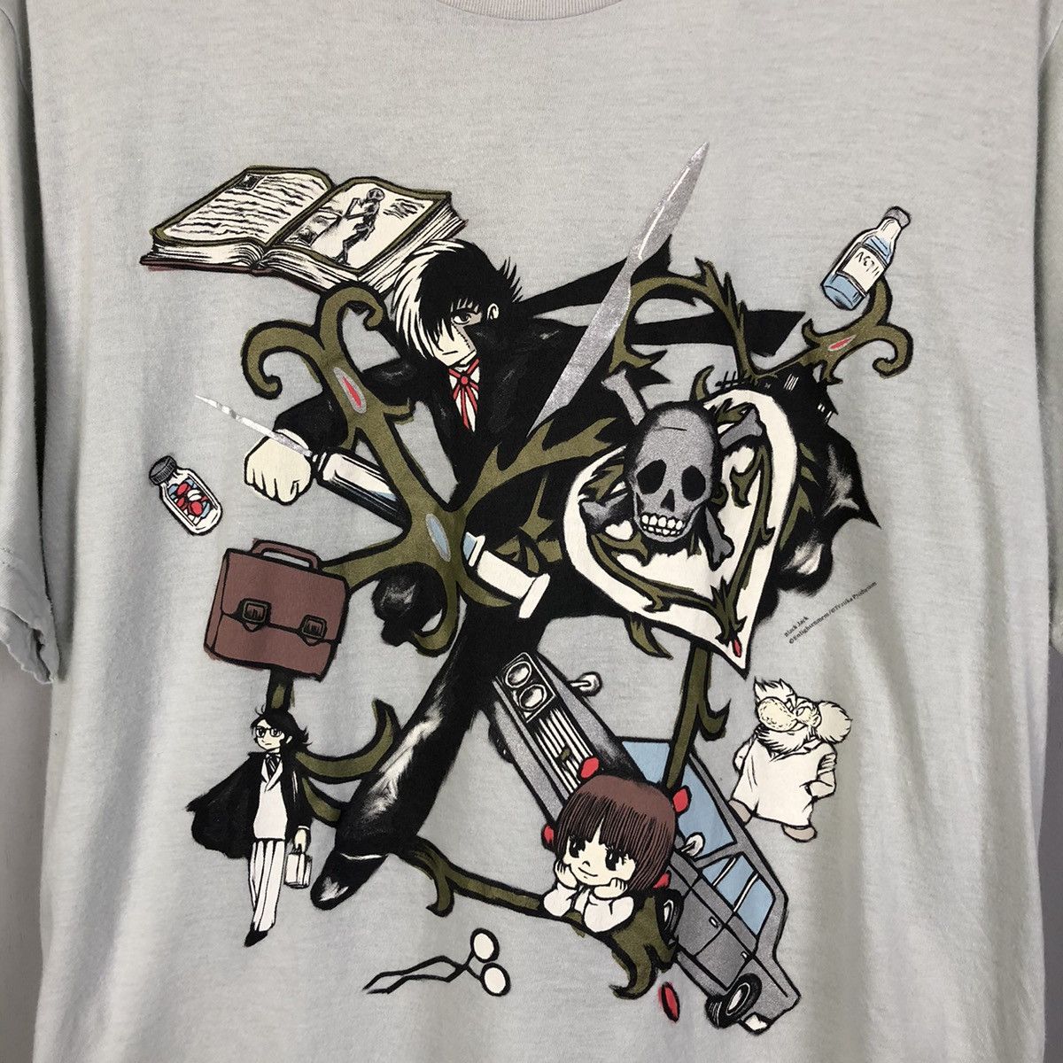 Anime Vintage y2k Black Jack Anime Tshirt Size US XL / EU 56 / 4 - 3 Thumbnail