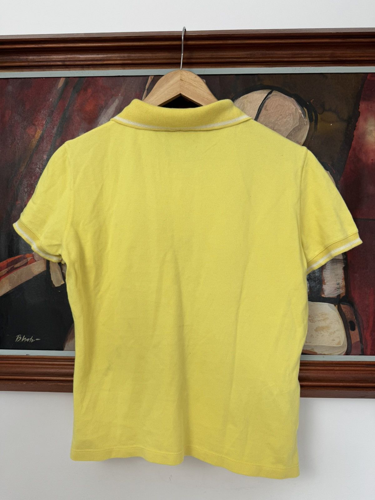 Prada Prada Polo Shirt Vintage Y2k Designer Luxury Women Yellow Size M / US 6-8 / IT 42-44 - 3 Thumbnail