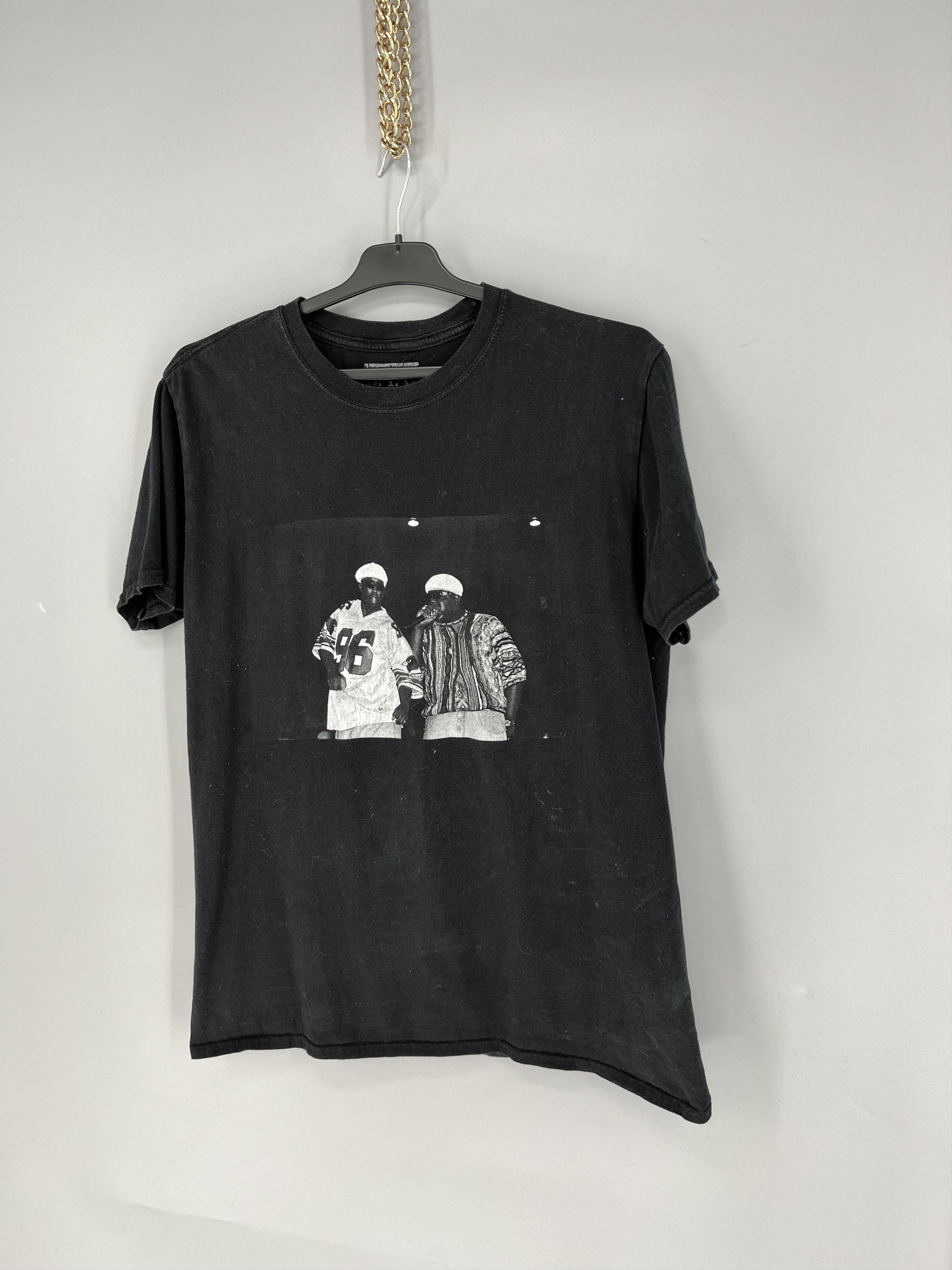 Rap Tees Vintage Notorious Big Trust Nobody Black Tee Shirt Size US M / EU 48-50 / 2 - 3 Thumbnail