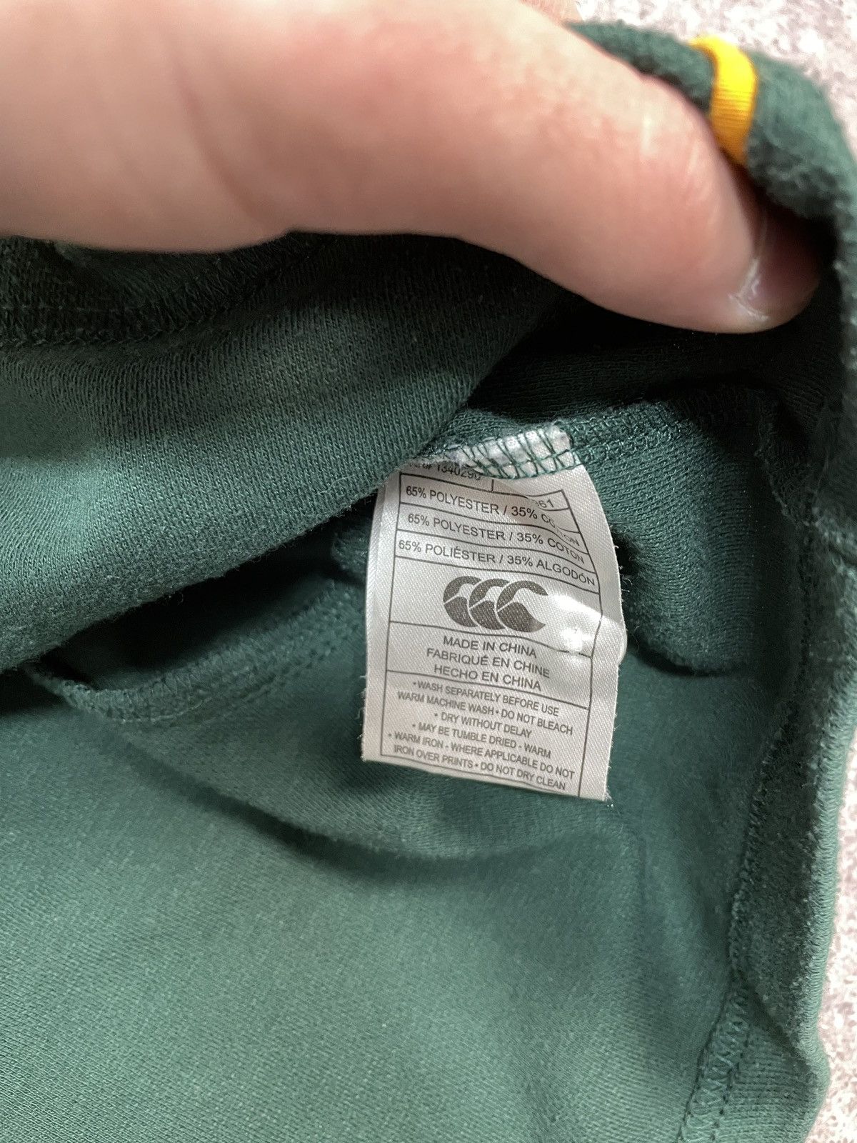 Nike Vintage Nike Rugby South Africa Y2K Striped Polo Size US L / EU 52-54 / 3 - 11 Thumbnail