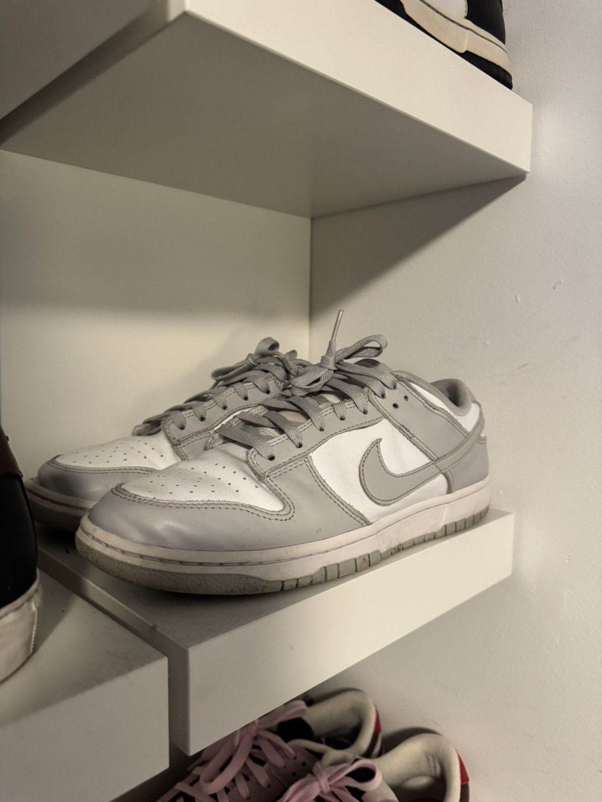 Nike Nike Dunk Grey Fog Size 11 Size US 11 / EU 44 - 3 Thumbnail