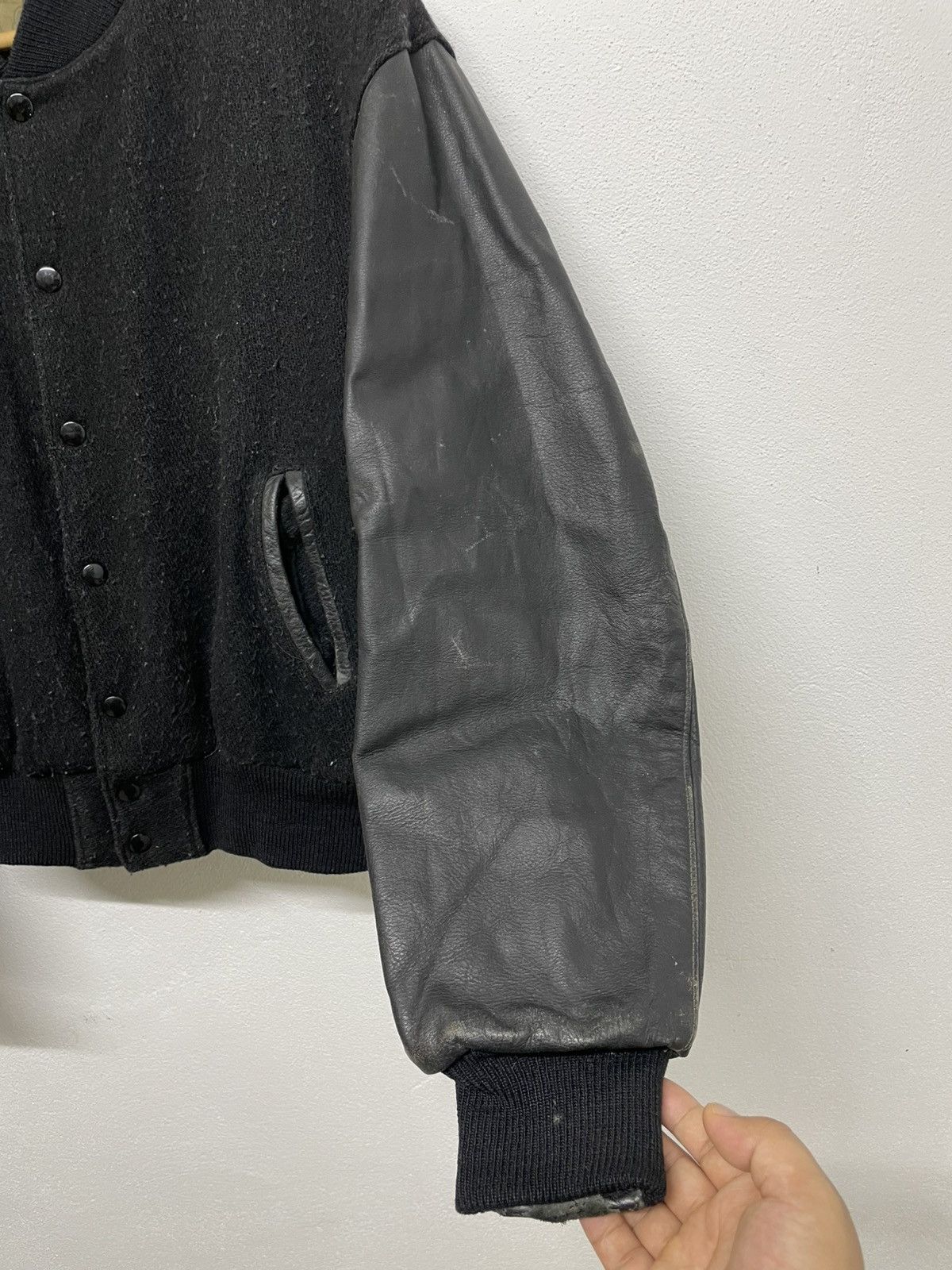 Golden Bear Vintage Golden Bear 80s Leather Varsity Jacket Size US M / EU 48-50 / 2 - 8 Thumbnail
