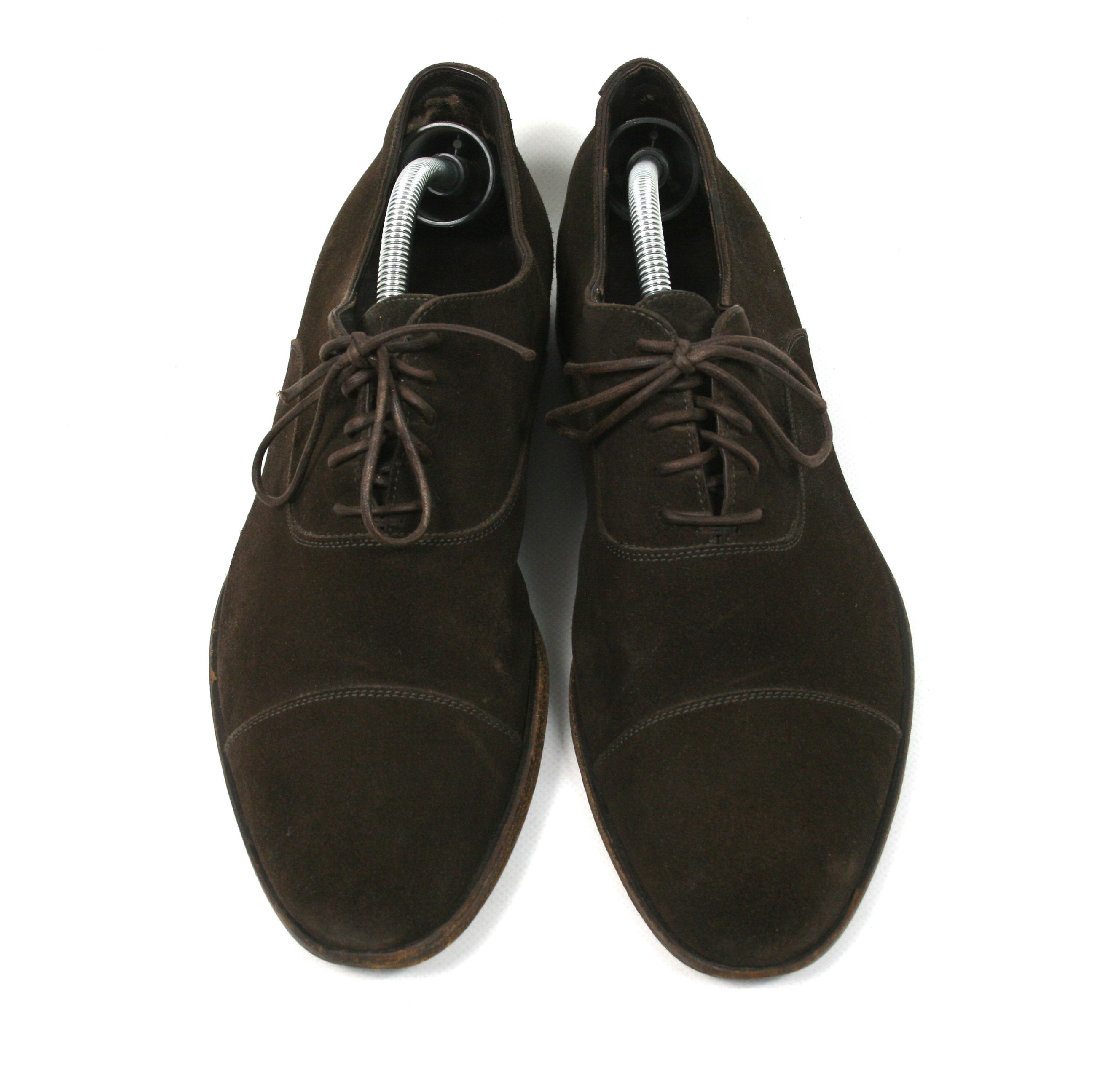 Ermenegildo Zegna Lambel Suede Derby Size US 9.5 / EU 42-43 - 5 Thumbnail