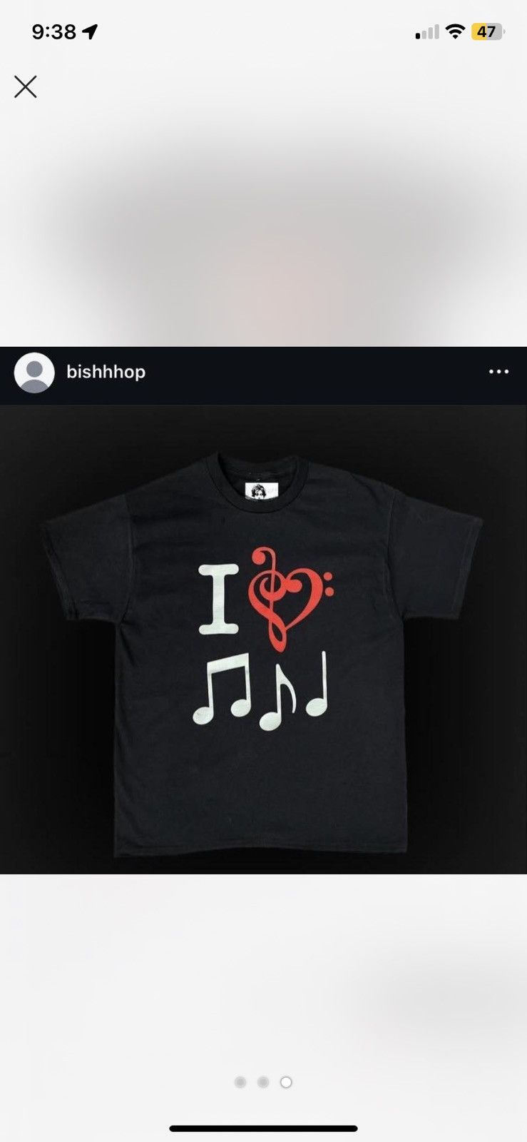 Other Bishop “I heart music” Shirt Size US L / EU 52-54 / 3 - 3 Thumbnail