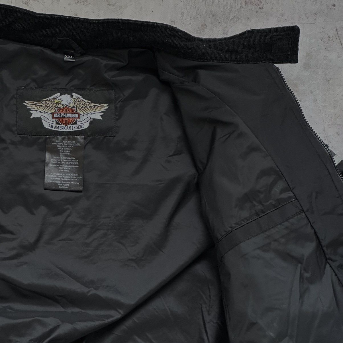 Harley Davidson × Japanese Brand Harley Davidson Hardcore balenciaga fit bomber Size US XL / EU 56 / 4 - 4 Thumbnail
