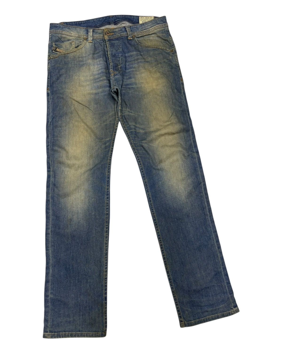 Kapital 🔥DIESEL EARTHY MUD WASH RUSTY DARRON SLIM TAPERED JEANS Size US 34 / EU 50 - 5 Thumbnail