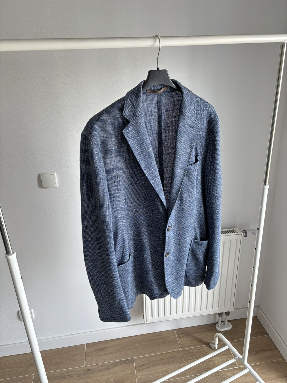 Eleventy Eleventy Linen Blend Blazer Size 44R - 2 Thumbnail