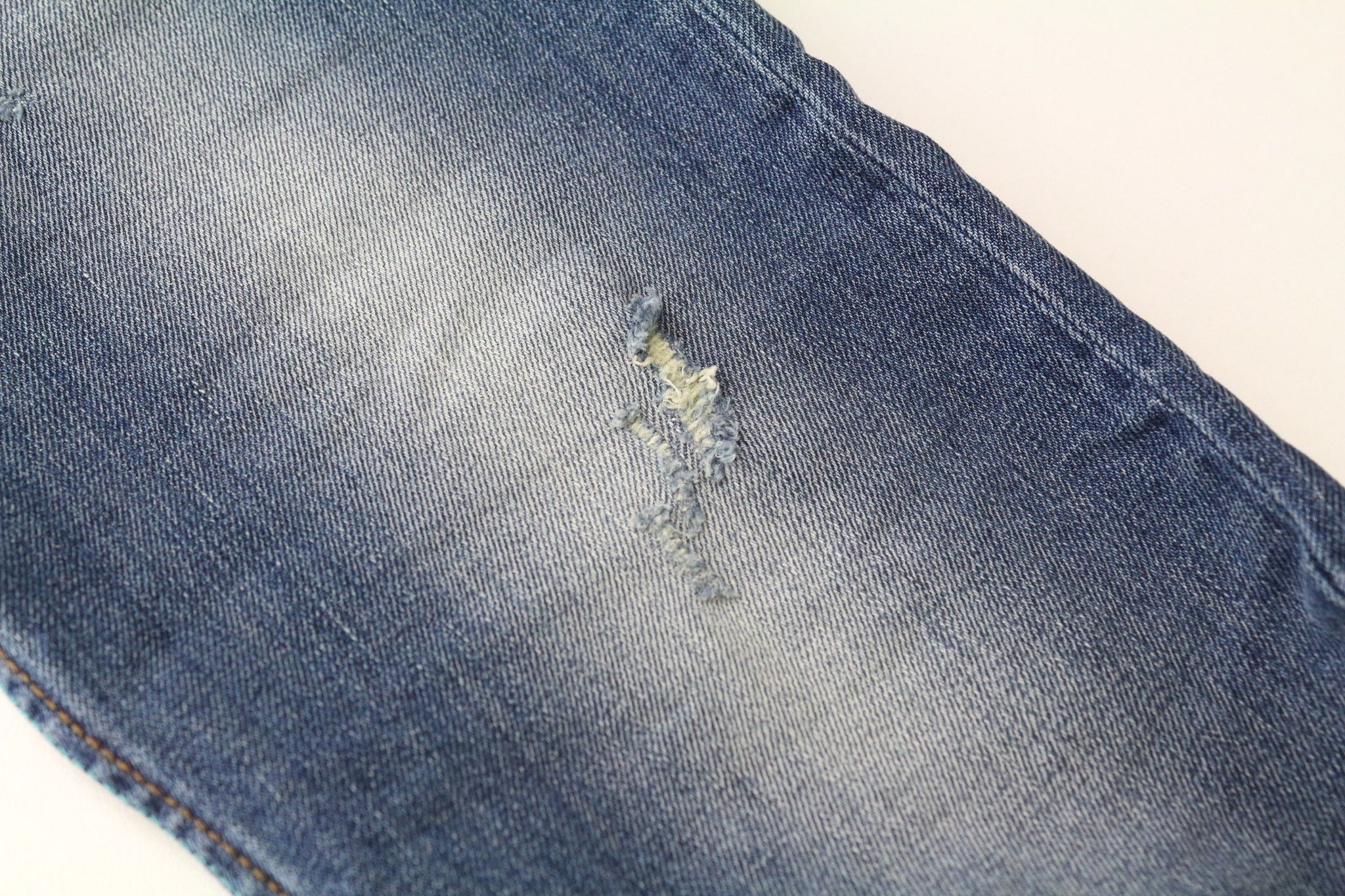 Takeshy Kurosawa TK75 W30 Blue Slim Distressed Stretch Jeans 75907 Size US 30 / EU 46 - 8 Thumbnail