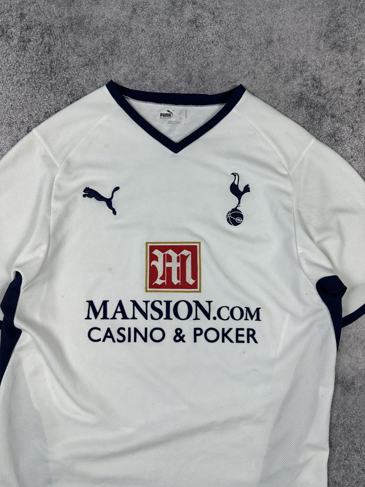 Puma Puma Tottenham Spurs Purple Soccer Jersey Blokecore Rare VTg Size US M / EU 48-50 / 2 - 2 Thumbnail