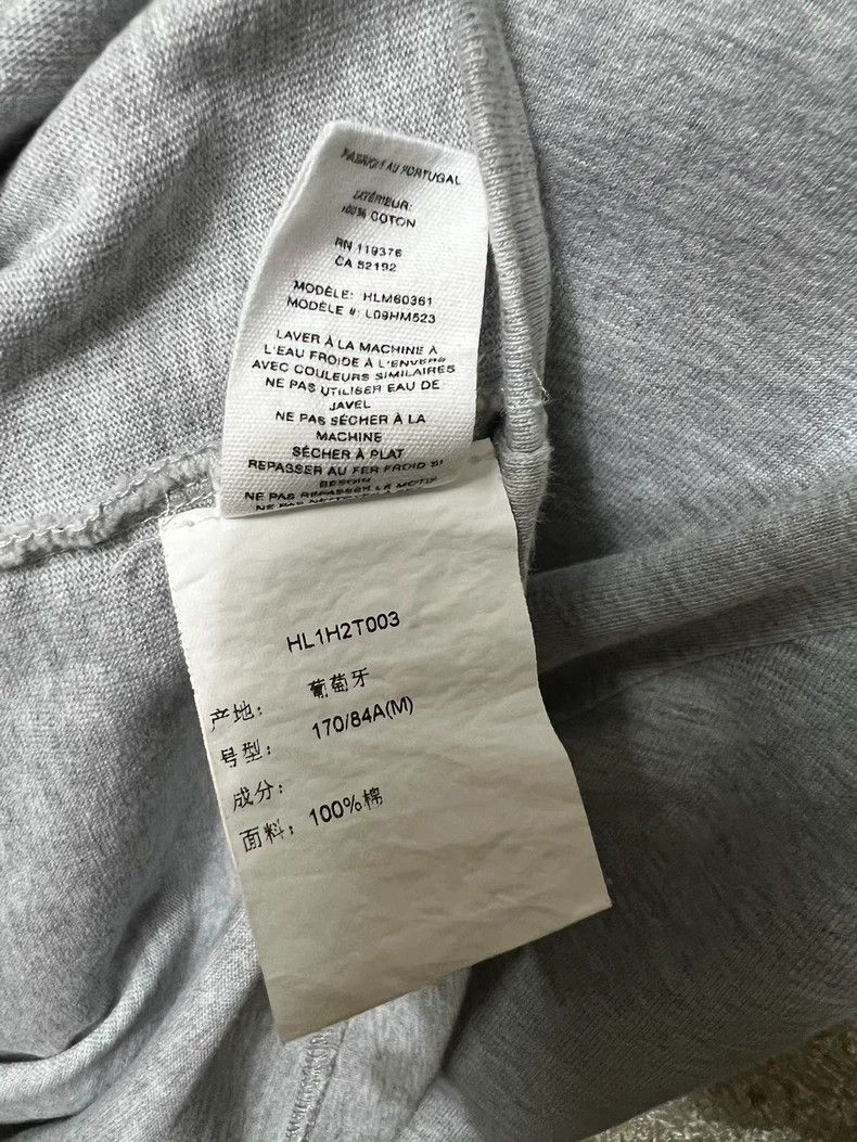 Helmut Lang HELMUT LANG Men's casual short-sleeved T-shirt Size US M / EU 48-50 / 2 - 7 Thumbnail