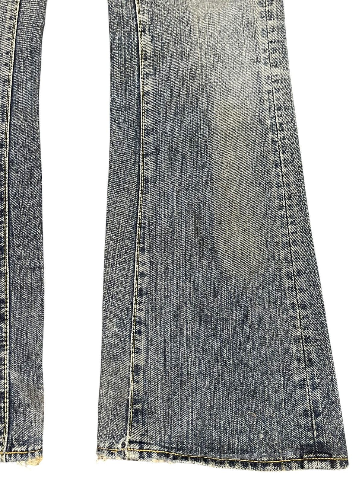 Big John Vintage Big John Blue Faded Wash Style Flare Jeans Size US 32 / EU 48 - 8 Thumbnail