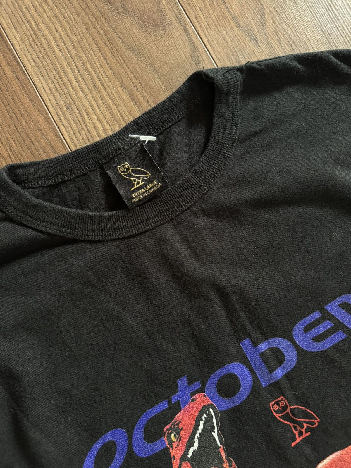 October's Very Own OVO Jurassic Park Longsleeve T-shirt Size US XL / EU 56 / 4 - 3 Thumbnail