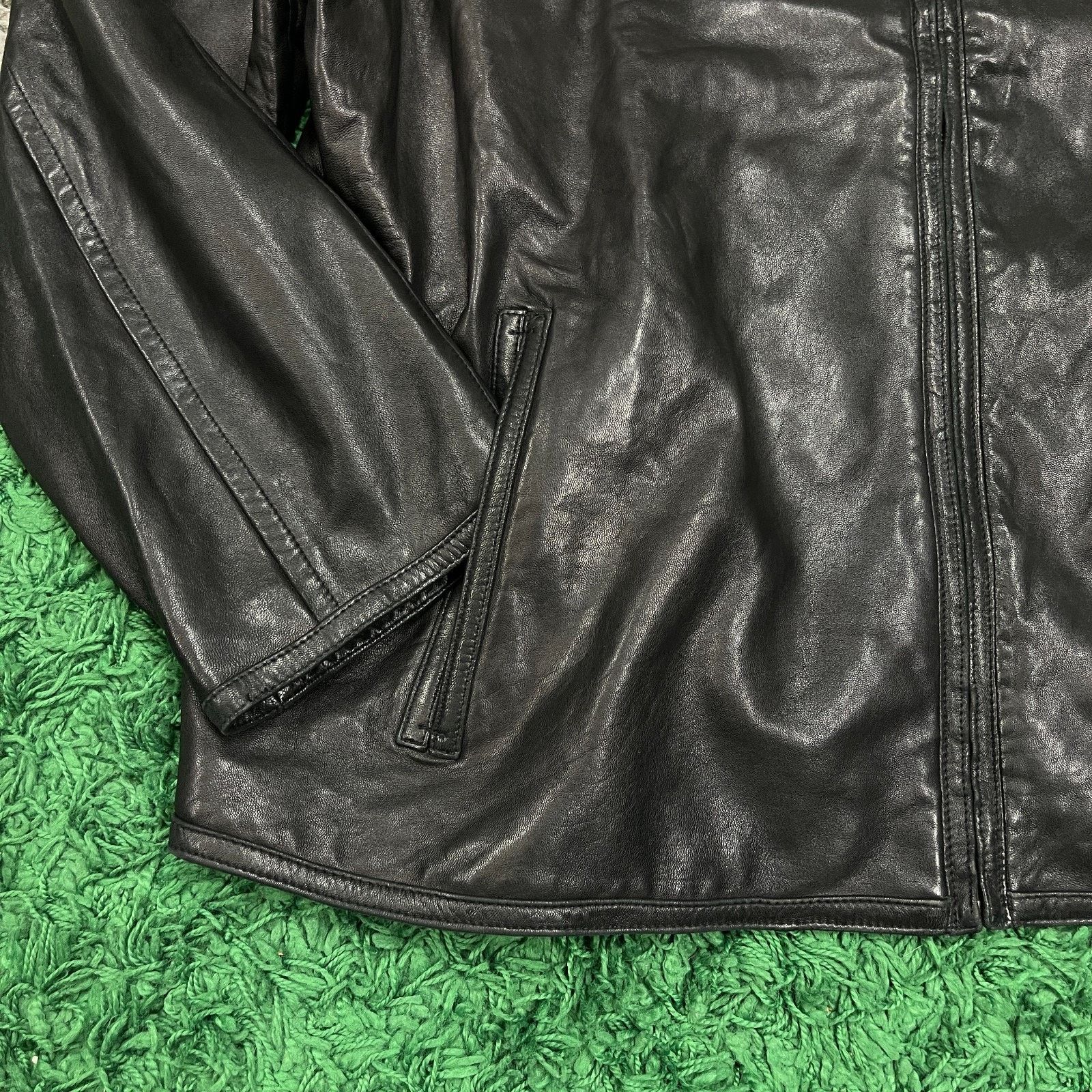 Robert Comstock Robert Comstock Expedition Genuine Leather Zip Up Jacket XXL Size US XXL / EU 58 / 5 - 3 Thumbnail