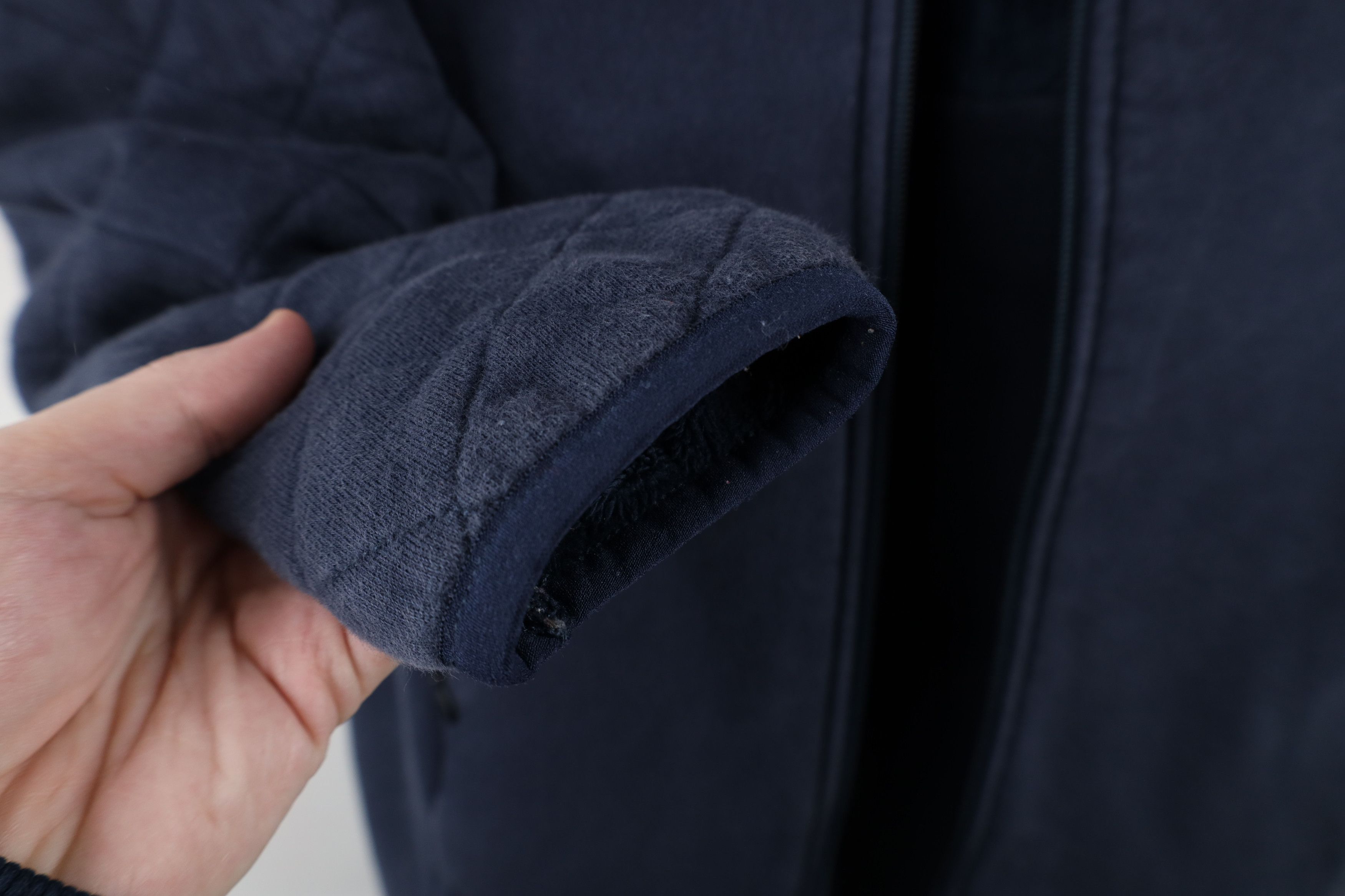 The North Face × Vintage The North Face Spell Fleece Lined Quilted Sweatshirt Jacket Size M / US 6-8 / IT 42-44 - 8 Thumbnail
