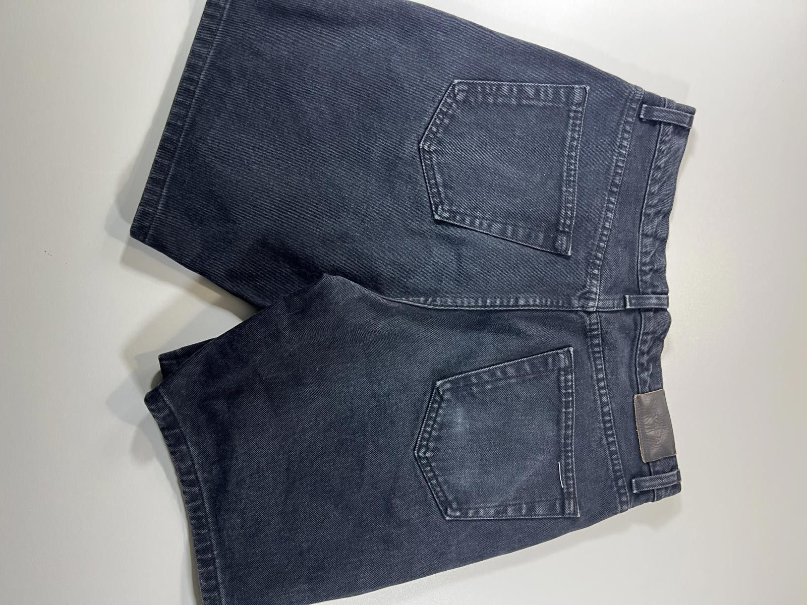 Other Vintage Nevada Black Denim Shorts 34 Size US 34 / EU 50 - 9 Thumbnail