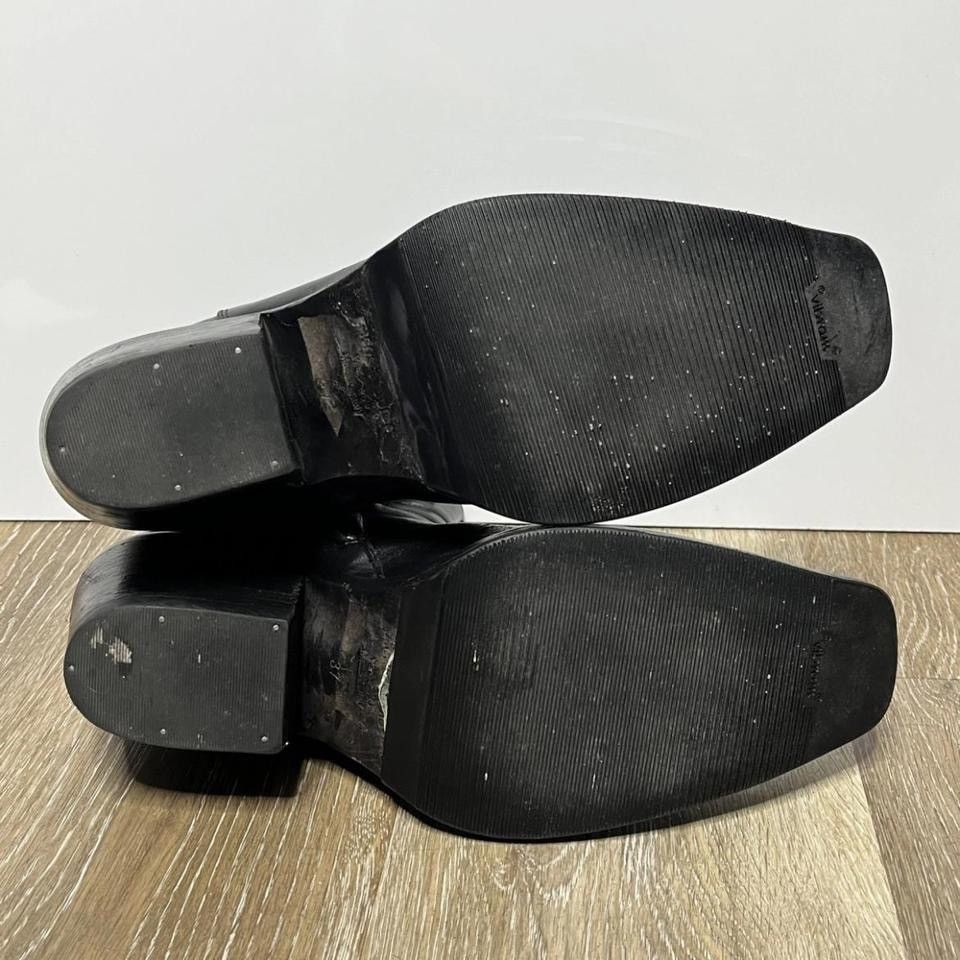 Acne Studios × Designer × Vintage acne studios square toe heeled boots Size US 7 / IT 37 - 6 Thumbnail