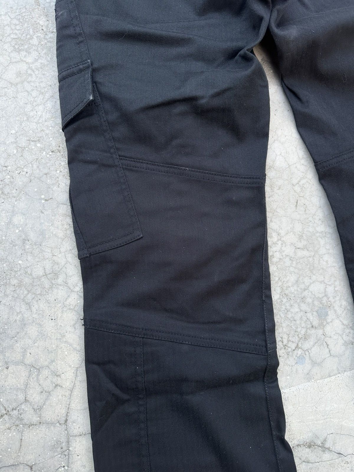 Tete Homme Vintage Tete Homme HBT Cargo Flare Trousers Pants Size US 32 / EU 48 - 16 Thumbnail