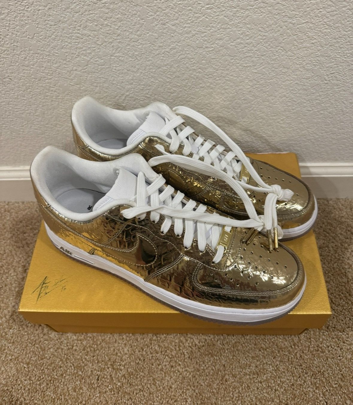 Nike Nike Air Force 1 Precious Metal (men’s size 11) New Size US 11 / EU 44 - 3 Thumbnail