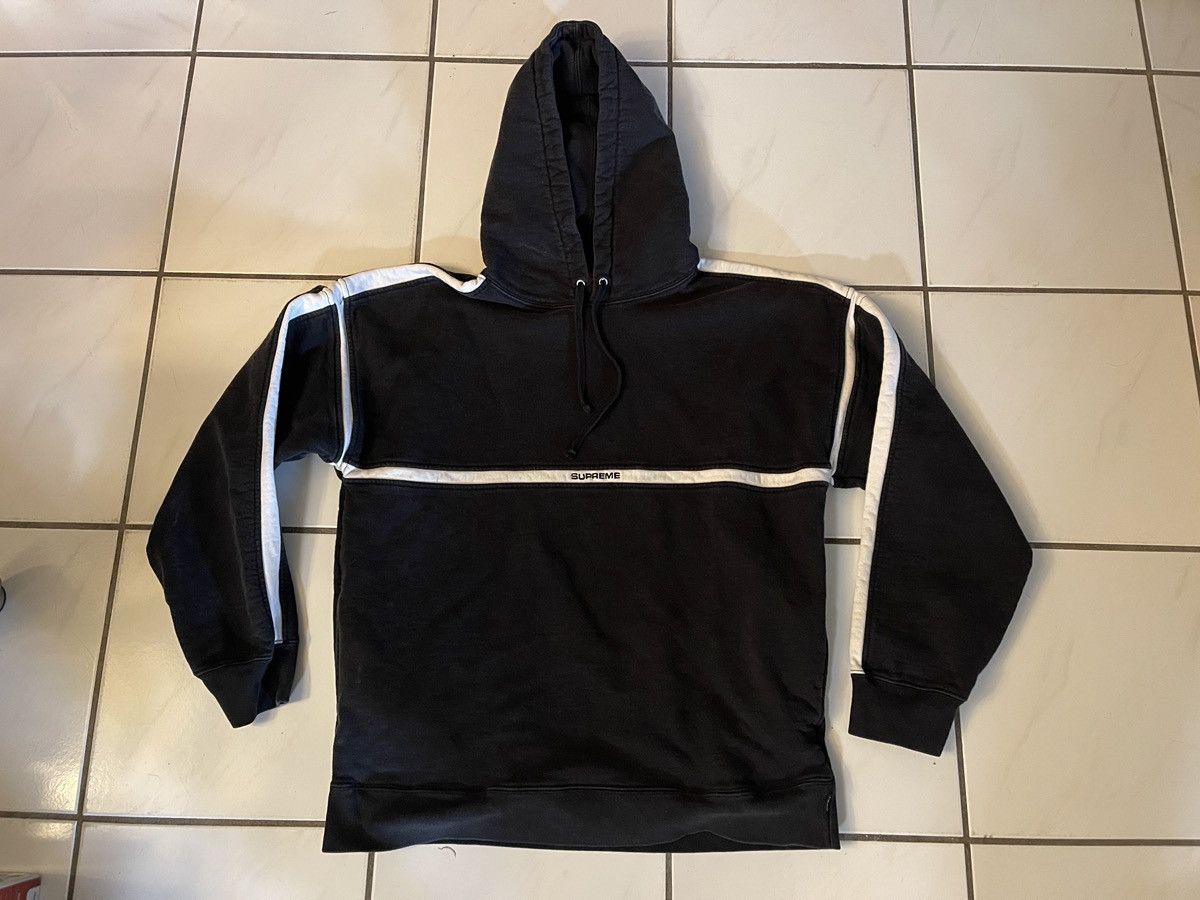 Champion × Supreme Supreme x Champion Hooded Sweatshirt Black