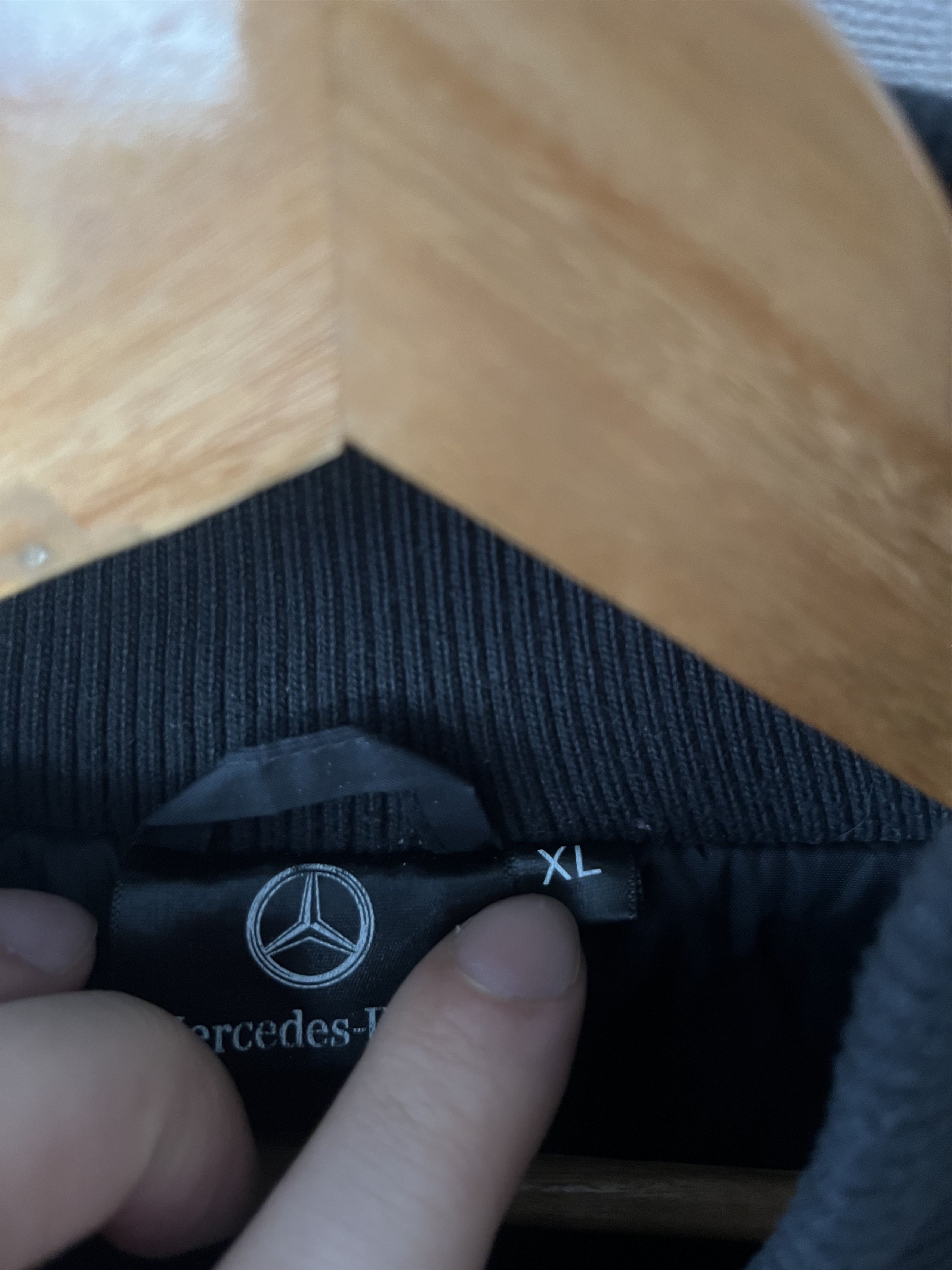 Mercedes-Benz Mercedes Benz Men's Nylon Jacket Bomber Script Logo Size US XL / EU 56 / 4 - 10 Thumbnail