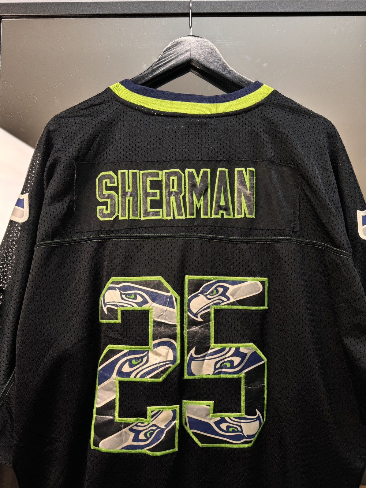 NFL × Nike Vintage Nike NFL Seahawks Richard Sherman #25 Size US XL / EU 56 / 4 - 11 Thumbnail