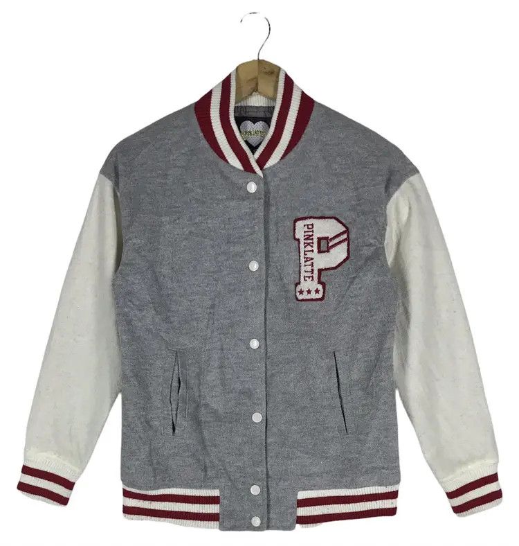 Japanese Brand Pink Latte Varsity Size XS / US 0-2 / IT 36-38 - 1 Thumbnail