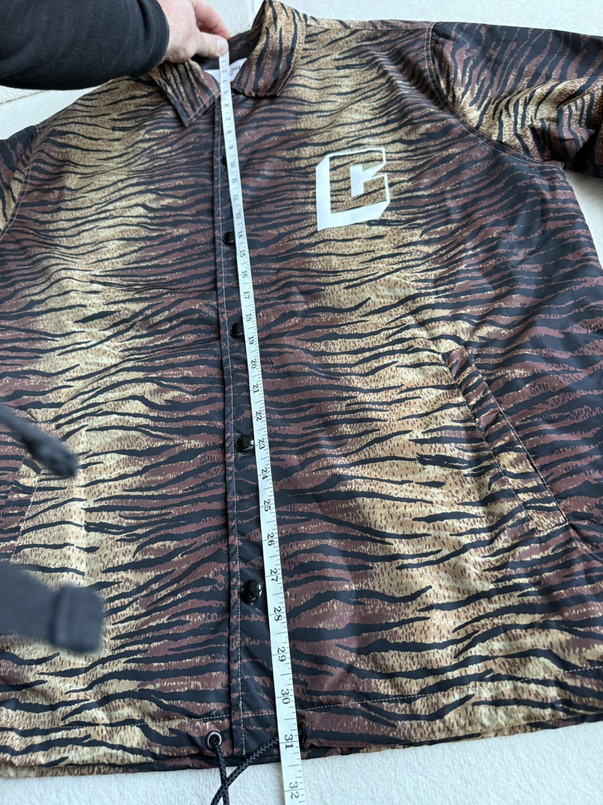 Celine $1.9k Celine tiger animal logo print coach jacket S M L Hedi Size US M / EU 48-50 / 2 - 8 Thumbnail