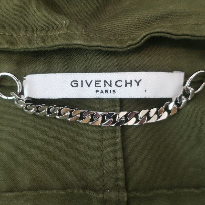 Givenchy Givenchy Wing Print Parka Green Size 50 Hooded Jacket Size US M / EU 48-50 / 2 - 12 Thumbnail