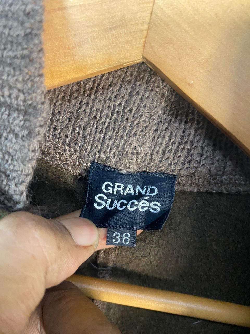 Designer × Japanese Brand × Vintage Grand succes wool cardigan sweater Size S / US 4 / IT 40 - 4 Thumbnail