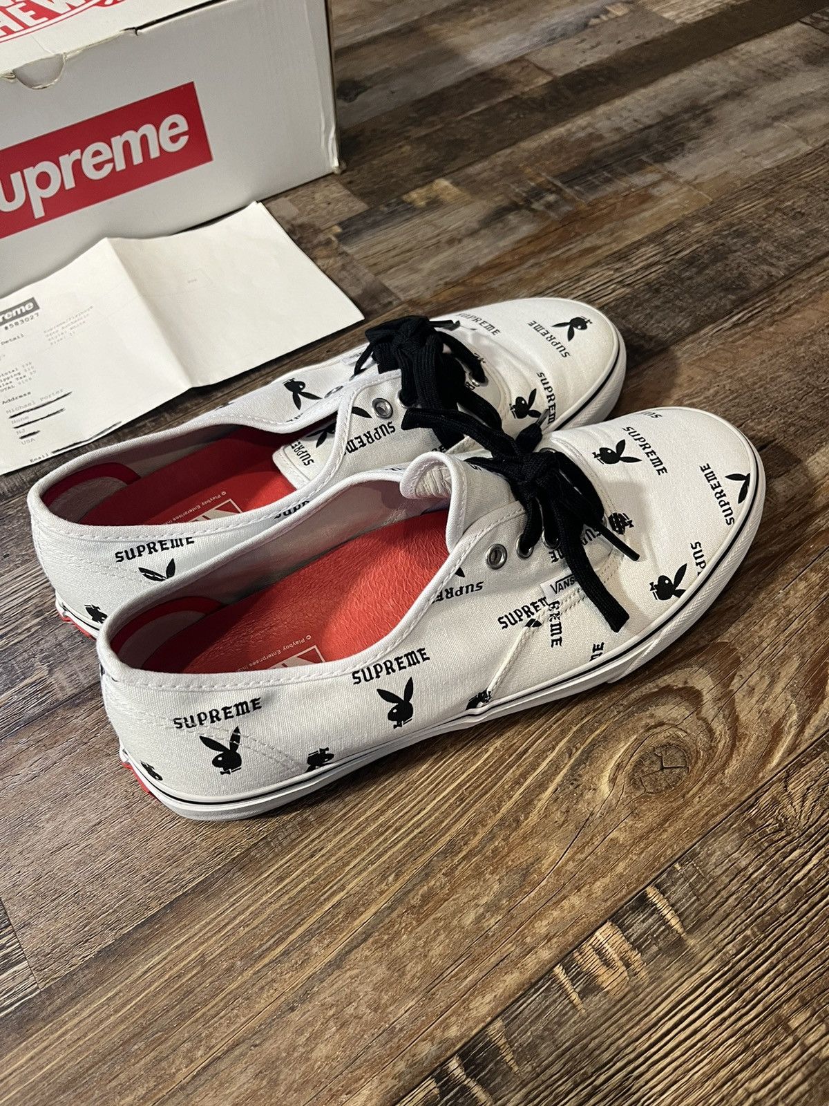 Playboy × Supreme × Vans Supreme playboy vans Size US 11 / EU 44 - 6 Thumbnail