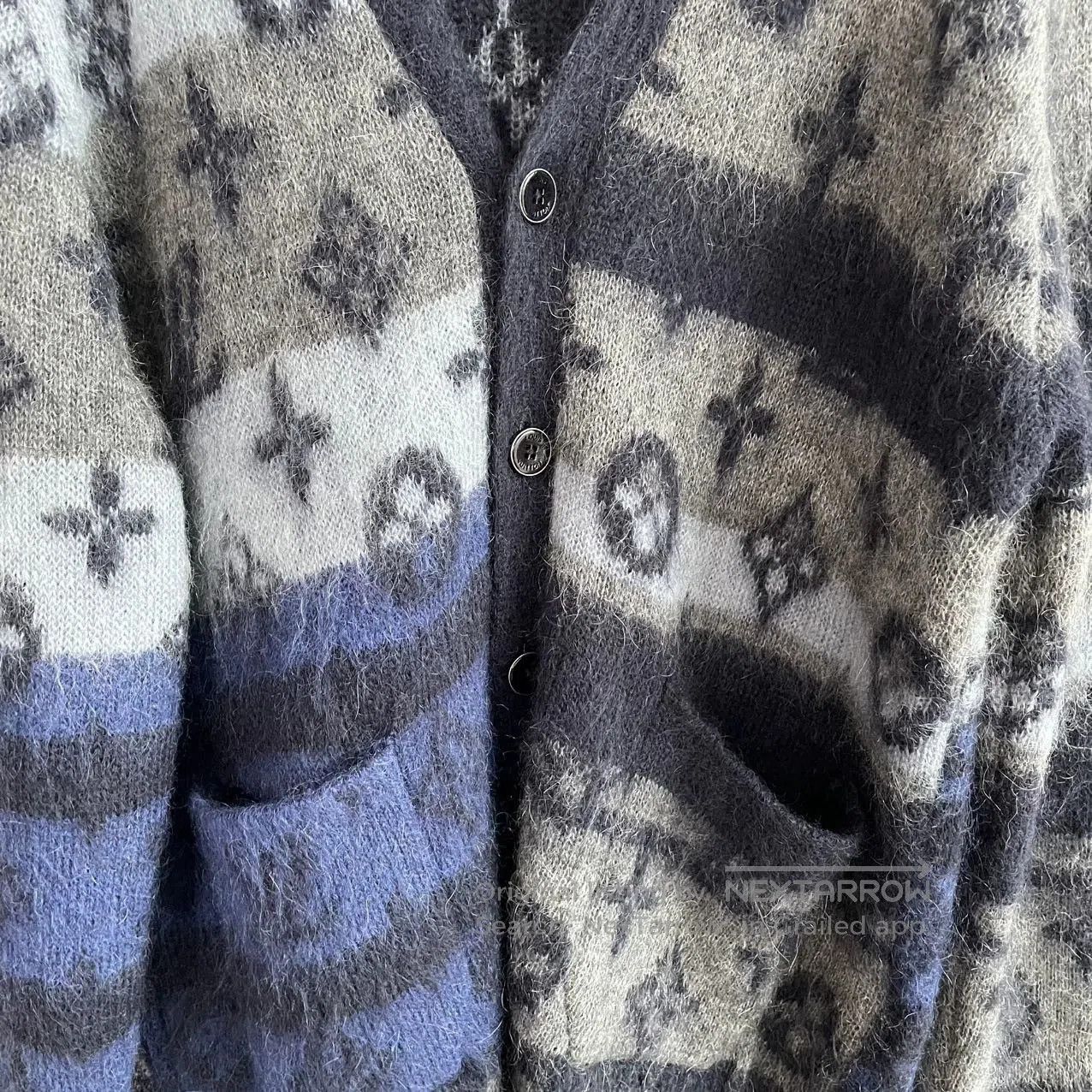 Louis Vuitton Multi-Color Patterned Cardigan Size M. Size US M / EU 48-50 / 2 - 3 Thumbnail