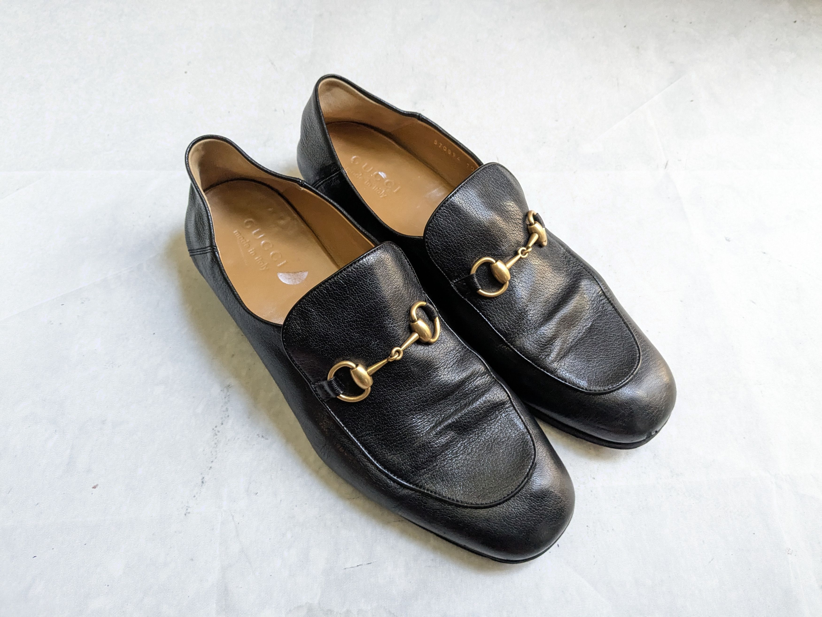 Gucci × Tom Ford × Vintage GUCCI 1996 Horsebit Square Toe Loafers