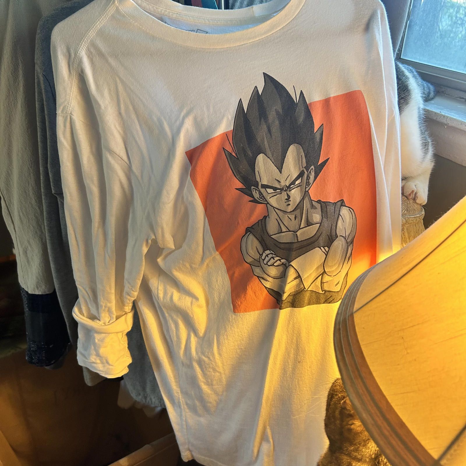Unknown London Epic Dragon Ball Z Long Sleeve Tee - Vegeta Power Unleashed! Size US M / EU 48-50 / 2 - 1 Thumbnail